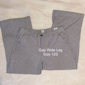 Gap Wide Leg Jersey Crop Pants. Size 12